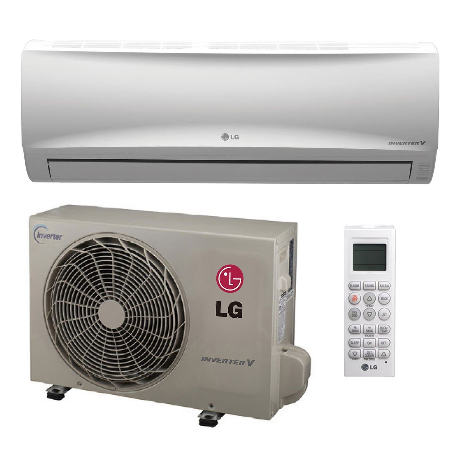 LG Single Zone Inverter Heat Pump System_ Mega Series _18K B
